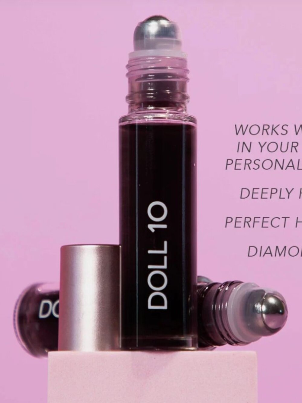 DOLL 10 In The Mood PH Adaptive Lip Oil 2-pack New Sealed